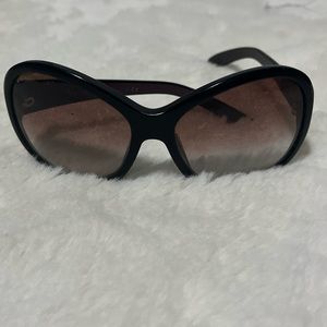 Prada black sun glasses